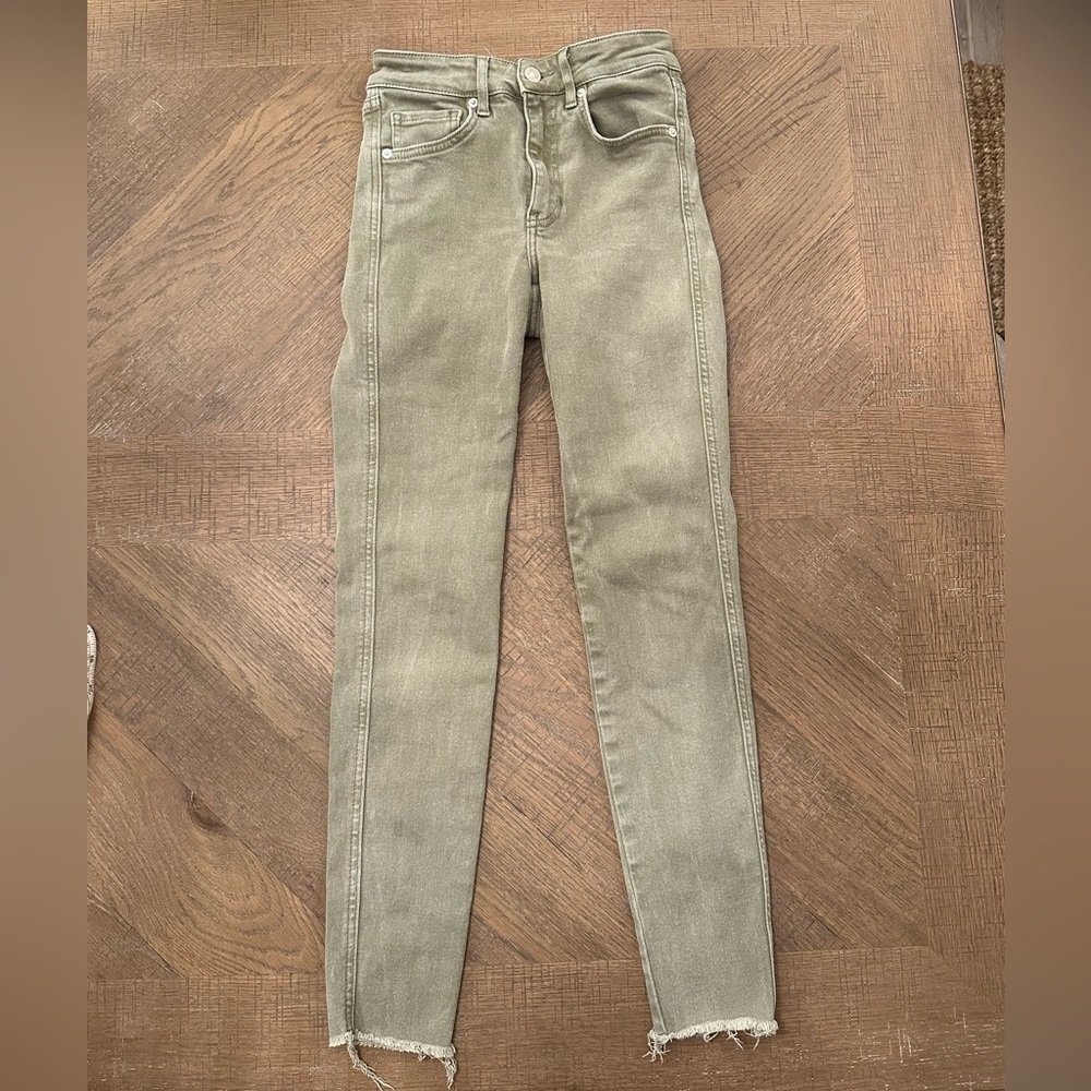 Free People High Rise Skinny Jeans Size 24